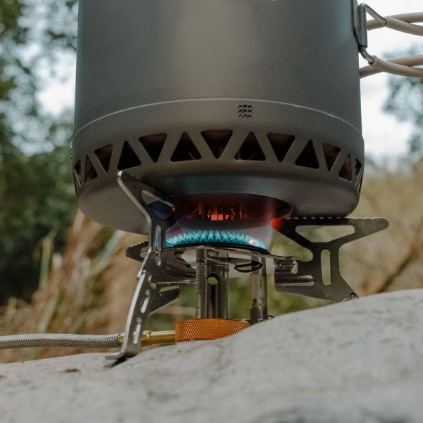 Набор посуды для кемпинга 2 ед. Naturehike 1,8 л, алюминий -
                                                        Фото 8