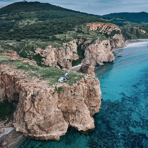 Палатка надувная Naturehike голубая большая -
                                                        Фото 9