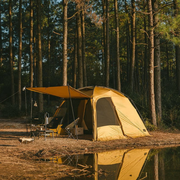 Намет двокімнатний Naturehike C, гірчичний -
Фото 2 Намет двокімнатний Naturehike C, гірчичний -
Фото 2