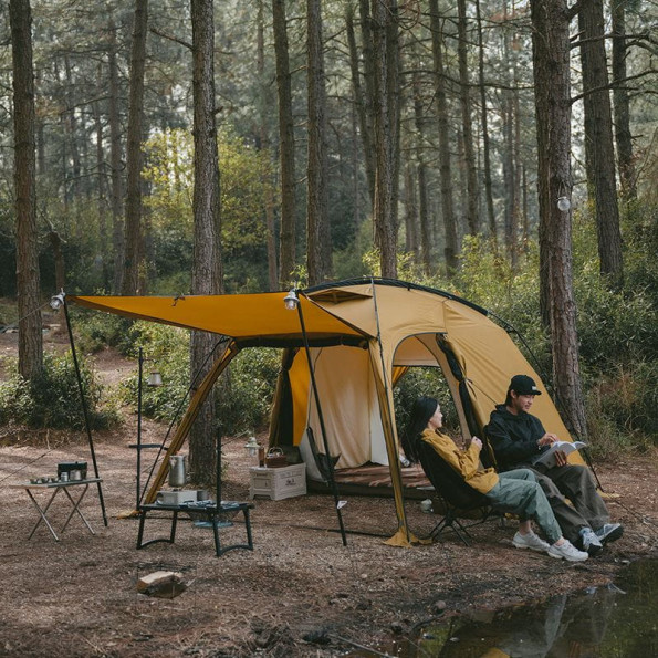 Намет двокімнатний Naturehike C, гірчичний -
Фото 3 Намет двокімнатний Naturehike C, гірчичний -
Фото 3