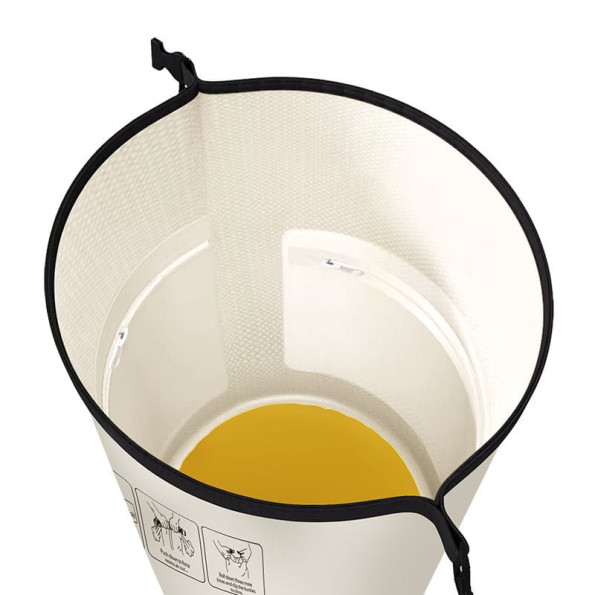 Водонепроницаемый чехол Naturehike 10 л, белый -
                                                        Фото 4