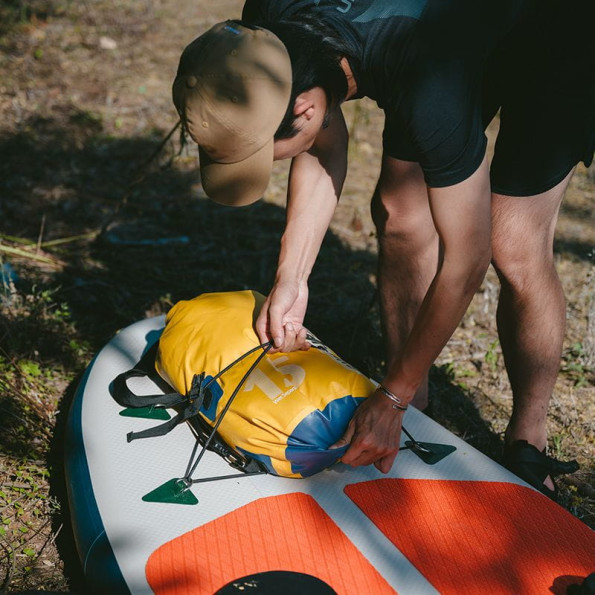 Водонепроницаемый чехол Naturehike 15 л, желтый -
                                                        Фото 3
