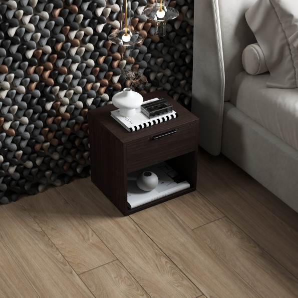 Прикроватная тумба с выдвижным ящиком Венге