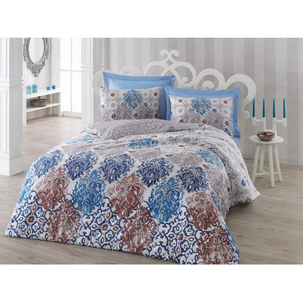 Комплект постельного белья Cotton Box Gonul Kahve Комплект постельного белья Cotton Box Gonul Kahve