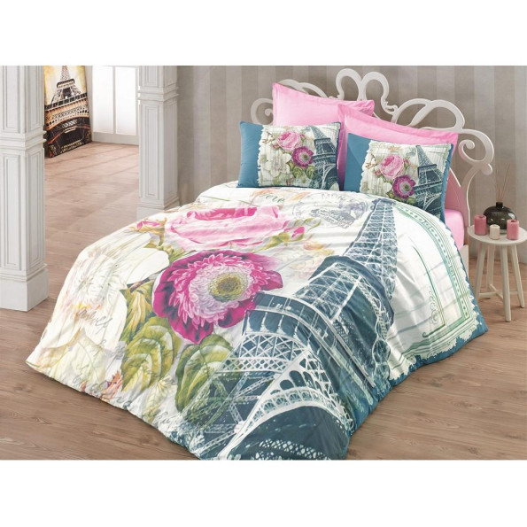 Комплект постільної білизни Cotton Box Floral Eifyl Murdum