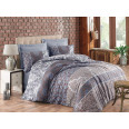 Комплект постільної білизни Cotton Box Royal Alberta Kahve 200x220