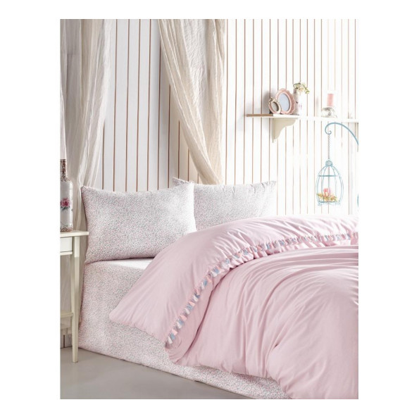 Комплект постільної білизни Cotton box Candy Rita Pudra