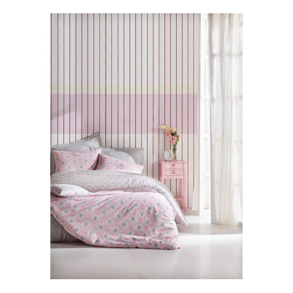 Комплект постельного белья Cotton box Minimal Fine Pembe Комплект постельного белья Cotton box Minimal Fine Pembe