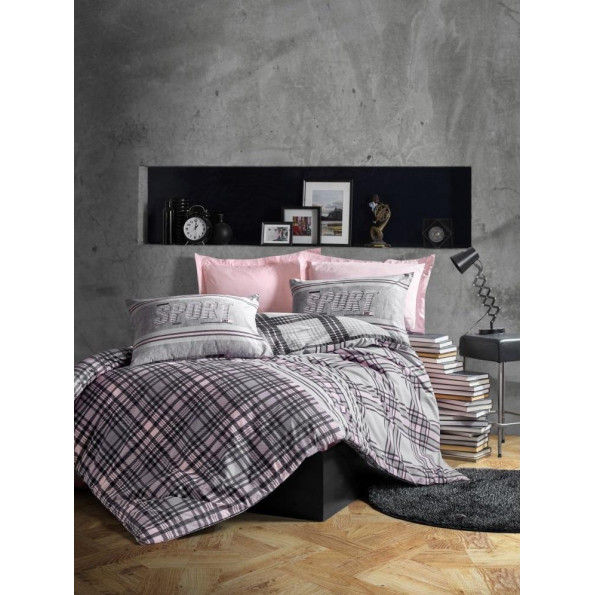 Комплект постільної білизни Cotton box Masculine Andrea 200x220
