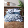 Комплект постельного белья Cotton box Minimal Palo Mavi 200x220