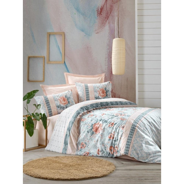Комплект постельного белья Cotton box Lilly Pembe 200x220 Комплект постельного белья Cotton box Lilly Pembe 200x220