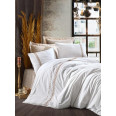 Комплект постільної білизни Cotton box Majestic Ines Bej 200x220