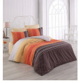Комплект постільної білизни Majoli Summer v2 Oranj 200x220