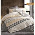 Комплект постільної білизни Majoli Ivory v3 Grey 200x220