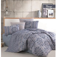 Комплект постільної білизни Majoli Navys v1 Blue 200x220