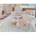 Комплект постельного белья Majoli Trendy v1 Blue 200x220