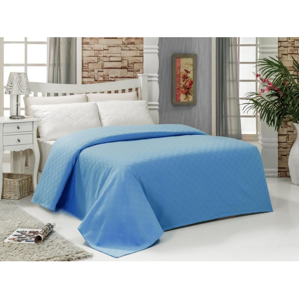 Покрывало Damas Blue 200x240