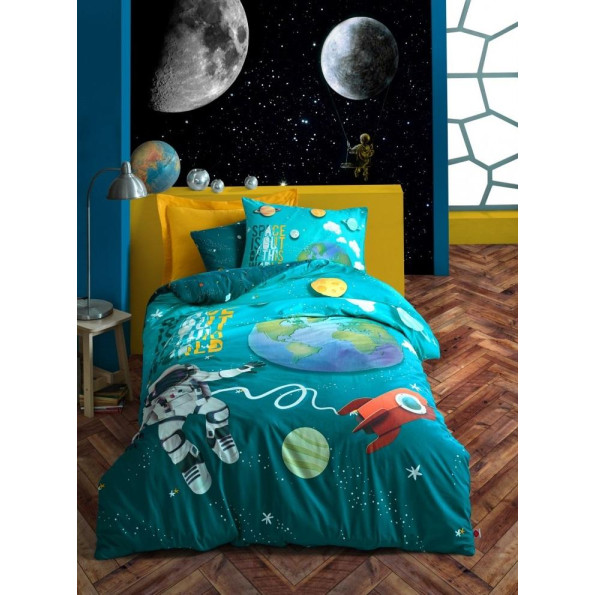 Комплект постельного белья Cotton Box Little Astronaut 160x220