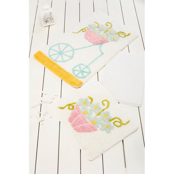 Килимок для ванної Chilai Home Alacati Yellow Килимок для ванної Chilai Home Alacati Yellow