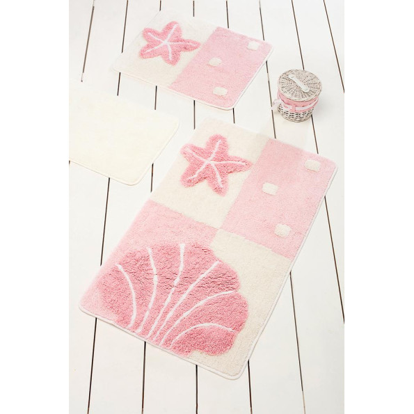 Коврик для ванной Chilai Home Deniz Yildizi Pink Коврик для ванной Chilai Home Deniz Yildizi Pink