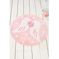 Коврик для ванной Chilai Home Melek Pembe Yuvarlak