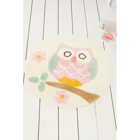Коврик для ванной Chilai Home Owl Ecru