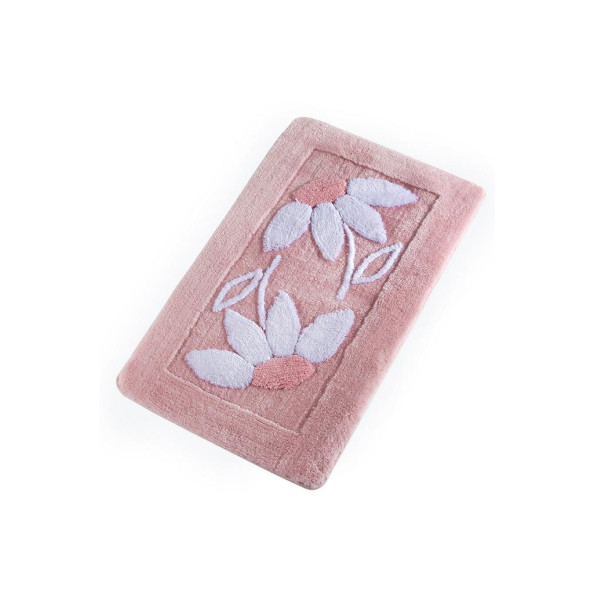 Килимок для ванної Chilai Home Daisy Pink 60х100 см Килимок для ванної Chilai Home Daisy Pink 60х100 см