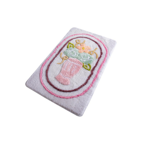 Коврик для ванной Chilai Home Demet White 60х100 см