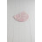 Килимок для ванної Chilai Home Bonne Oval Pink 50х60 см