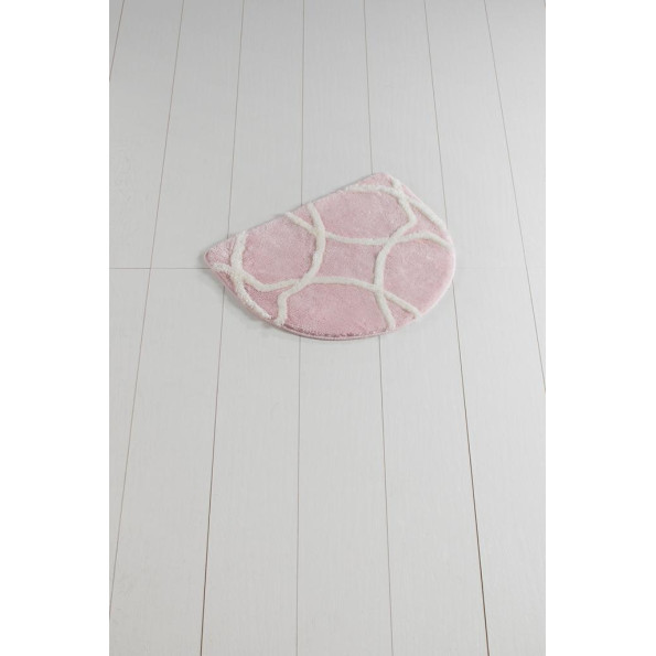 Килимок для ванної Chilai Home Bonne Oval Pink 50х60 см Килимок для ванної Chilai Home Bonne Oval Pink 50х60 см