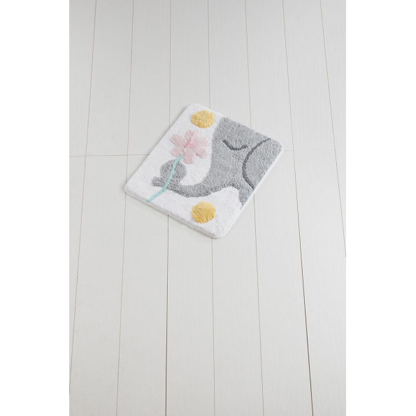 Коврик для ванной Chilai Home Buyuk Fil Grey 50х60 см Коврик для ванной Chilai Home Buyuk Fil Grey 50х60 см