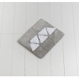 Коврик для ванной Chilai Home Diamond Gri 50х60 см