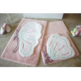 Коврик для ванной Chilai Home Koza Pink