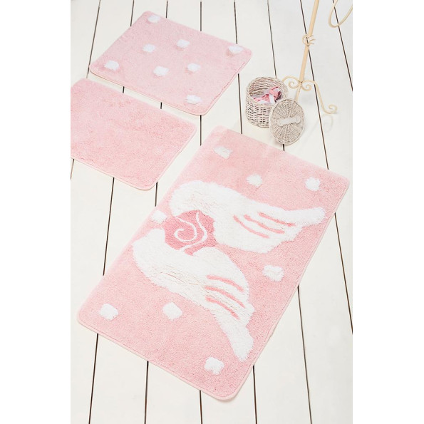 Коврик для ванной Chilai Home Melek Pink Коврик для ванной Chilai Home Melek Pink