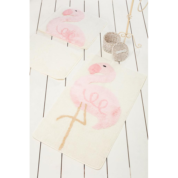 Коврик для ванной Chilai Home Pink Flamingo Коврик для ванной Chilai Home Pink Flamingo