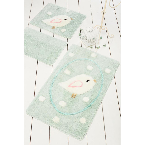 Коврик для ванной Chilai Home Birdie Mint Коврик для ванной Chilai Home Birdie Mint