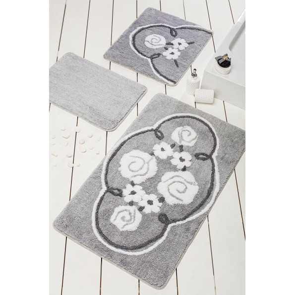 Коврик для ванной Chilai Home Jadore Grey Коврик для ванной Chilai Home Jadore Grey