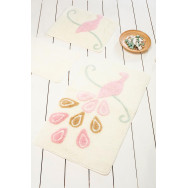 Килимок для ванної Chilai Home Tavus Kusu Ecru