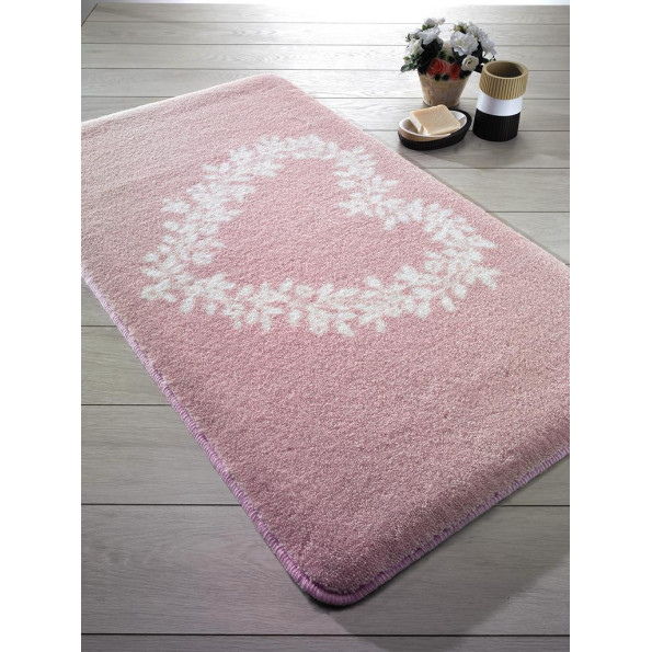 Коврик для ванной Spring Heart Pink (Pembe) Коврик для ванной Spring Heart Pink (Pembe)