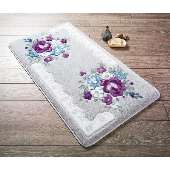 Коврик для ванной Confetti June Purple 55х57 см Коврик для ванной Confetti June Purple 55х57 см
