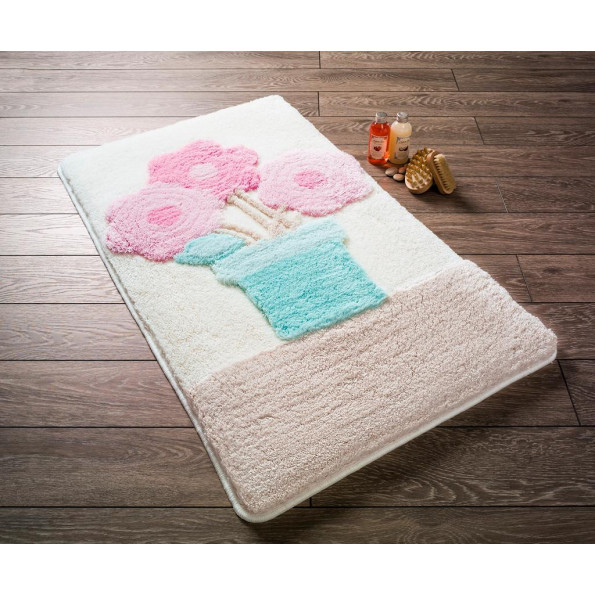 Килимок для ванної Confetti Midas P.Pink 55х60 см Килимок для ванної Confetti Midas P.Pink 55х60 см