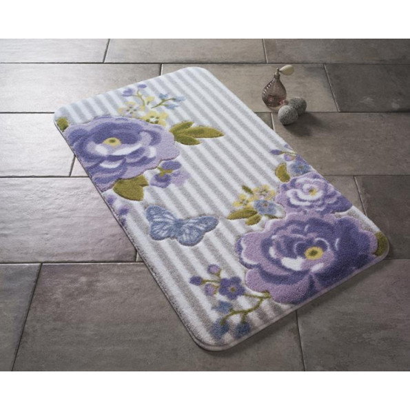 Коврик для ванной Confetti Roses Purple 50х57 см Коврик для ванной Confetti Roses Purple 50х57 см
