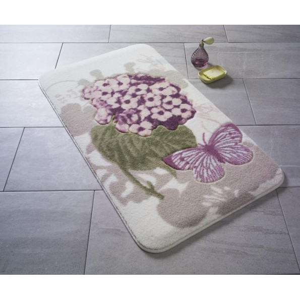 Коврик для ванной Confetti Pia Pink 57х100 см