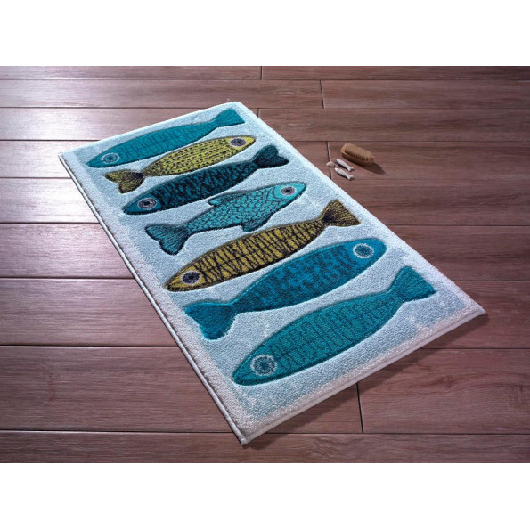 Коврик для ванной Confetti Fishy Mavi 50х57 см Коврик для ванной Confetti Fishy Mavi 50х57 см