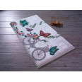 Коврик для ванной Confetti Flower Basket Beyaz 57х100 см