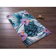 Килимок для ванної Confetti Hibiscus Lila 57 * 100