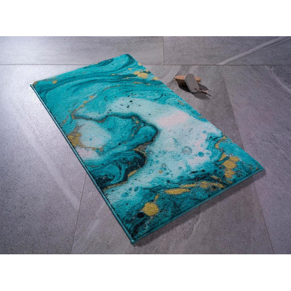 Коврик для ванной Confetti Marbling Turkuaz 50х57 см Коврик для ванной Confetti Marbling Turkuaz 50х57 см