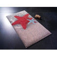 Килимок для ванної Confetti Sea star mercan 80х140 см