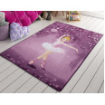 Коврик в детскую комнату Confetti Little Ballerina Pembe 100x150