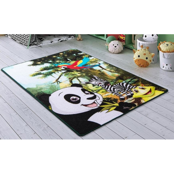 Коврик в детскую комнату Confetti Selfie Yesil Yesil 100x150 Коврик в детскую комнату Confetti Selfie Yesil Yesil 100x150